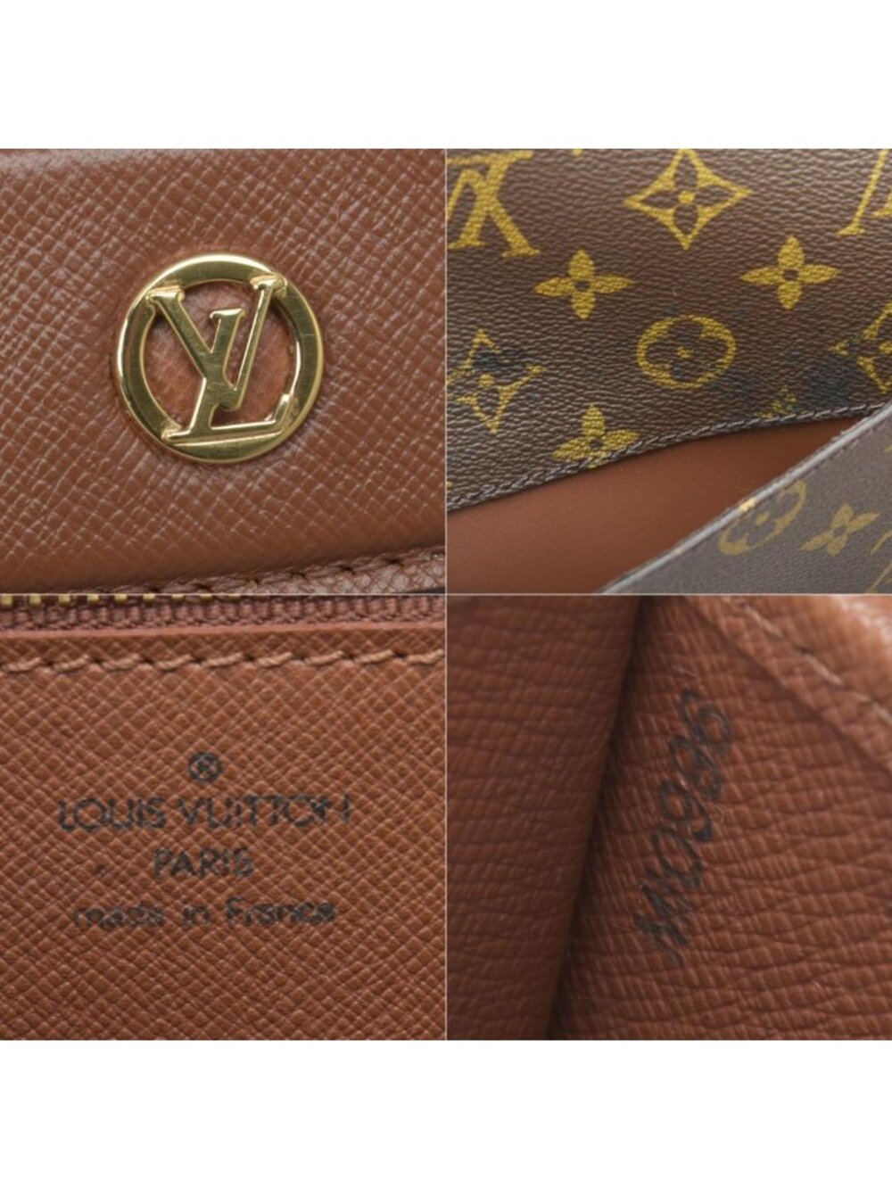 Louis Vuitton Gold Clutch Monogram - Picture 10 of 10